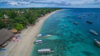 Pesona Gili Trawangan, Lombok, Nusa Tenggara Barat. (Int) Pesona Gili Trawangan, Lombok, Nusa Tenggara Barat. (Int)
