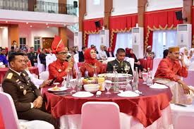 Pj Gubernur Prof Zudan mengikuti Peringatan Detik-detik Pengibaran HUT RI ke-79 secara virtual. (ist)