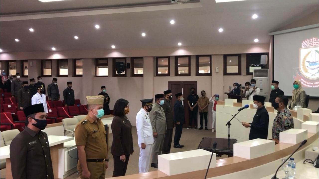 Pj Walikota Makassar Prof Rudy Djamaluddin dipanggil Bawaslu terkait murtasi yang digelar jelang Pilwali Makassar. (Int)