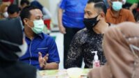 Plt Gubernur Sulsel Andi Sudirman menjamu AHY di Makassar, Selasa 15 Februari 2022 malam. (Ist) Plt Gubernur Sulsel Andi Sudirman menjamu AHY di Makassar, Selasa 15 Februari 2022 malam. (Ist)