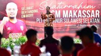 Plt Gubernur Sulsel Andi Sudirman Sulaiman mendukung PSM menjuarai Liga Indonesia. (Ist)