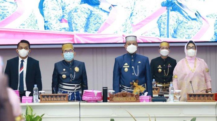 Plt Gubernur Sulsel Andi Sudirman Sulaiman saat menghadiri HUT Palopo, Jumat 2 Juli 2021. (Ist)
