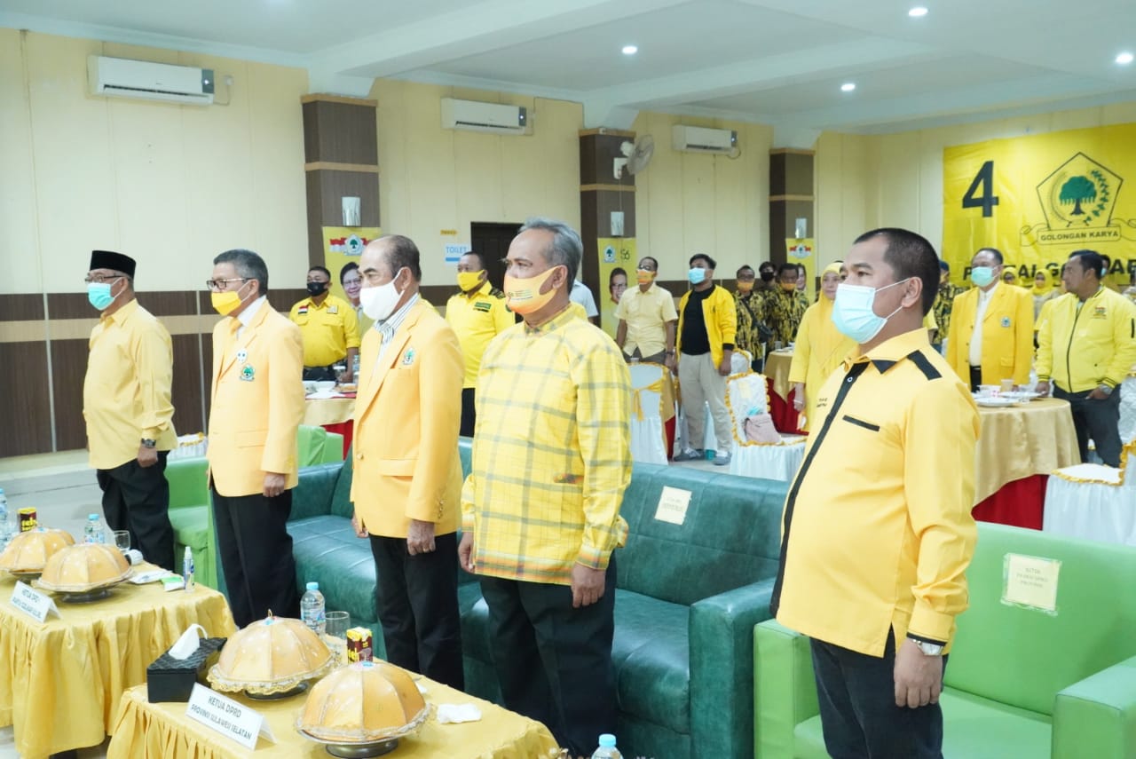 Puncak perayaan HUT Golkar digelar di Parepare, Sabtu 24 Oktober 2020. (Ist)