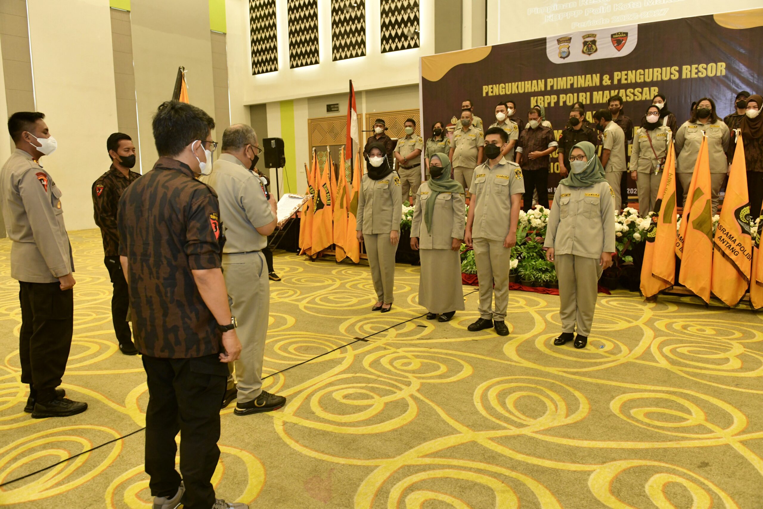 IAS melantikan pengurus KBPP Kota Makassar, Selasa 1 Maret 2022. (Ist)
