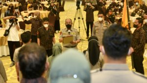 IAS melantik pengurus KBPP KOta Makassar, Selasa 1 Maret 2022. (Ist)