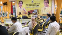 Rapat persiapan Rakornis AMPG di kantor Golkar Sulsel, Senin 17 Mei 2021. (Ist) Rapat persiapan Rakornis AMPG di kantor Golkar Sulsel, Senin 17 Mei 2021. (Ist)