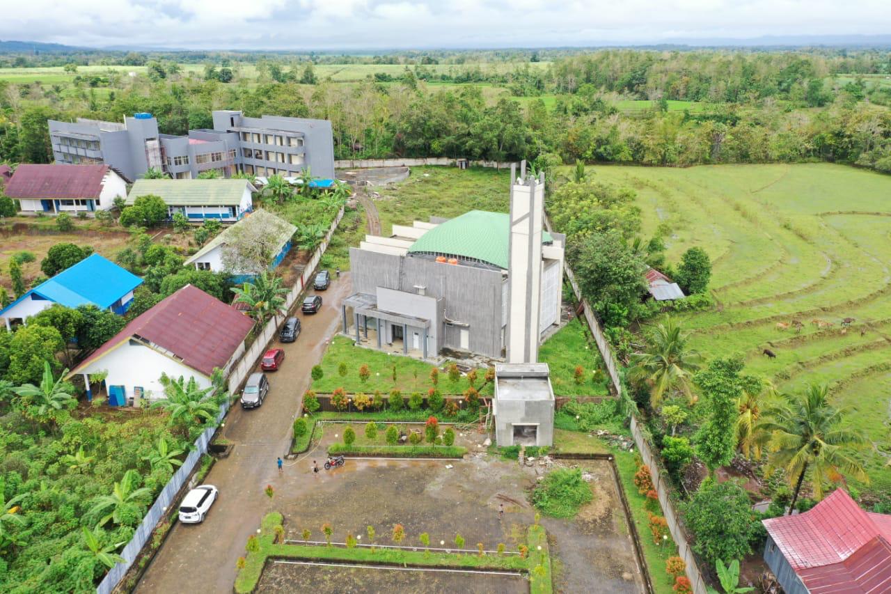 Salah satu mega proyek yang menjadi sorotan DPRD Makassar di Bone. -Ist