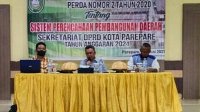 Sosialisasi Perda Sistem Perencanaan Pembangunan Daerah di Kota Parepare. (Ist)