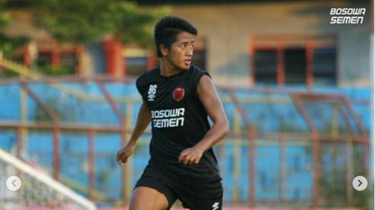 Striker PSM Makassar Bayu Gatra. (Int)