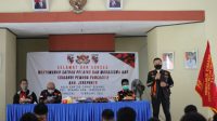 Suasana muscab Sapma dan Srikandi PP Jeneponto, Jumat 26 Februari 2021. (Ist)