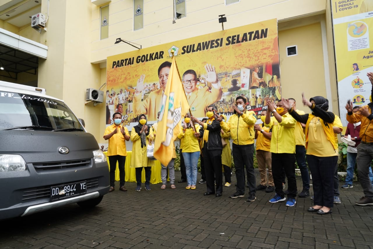 Bergerak Cepat, TP Kirim Bantuan dan Tim Golkar Peduli ke Sulawesi Barat
