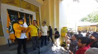 Tiga formatur hasil Musda Golkar Sulsel usai rapat di Kantor DPD I Partai Golkar Sulsel, Selasa 25 Agustus 2020. (Ist)