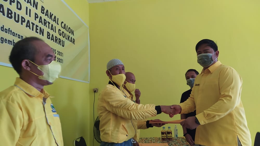 Tiga kandidat bersaing memperebutkan kursi Golkar di Barru. (Ist)