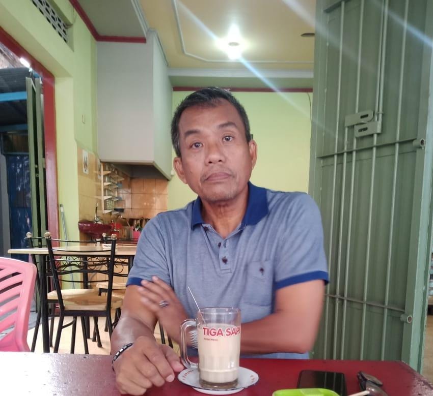 Tokoh masyarakat Kodingareng Sampara Sarip. (Ist)