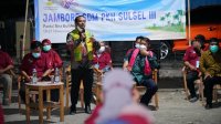 Wagub Sulsel membuka Jambore Keluarga Harapan. (Ist)
