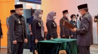 Wali Kota Parepare, Dr HM Taufan Pawe resmi mendefinitifkan Jumadi di jabatan Sekretaris DPRD (Sekwan) Parepare, Rabu, 1 September 2021. (Ist)