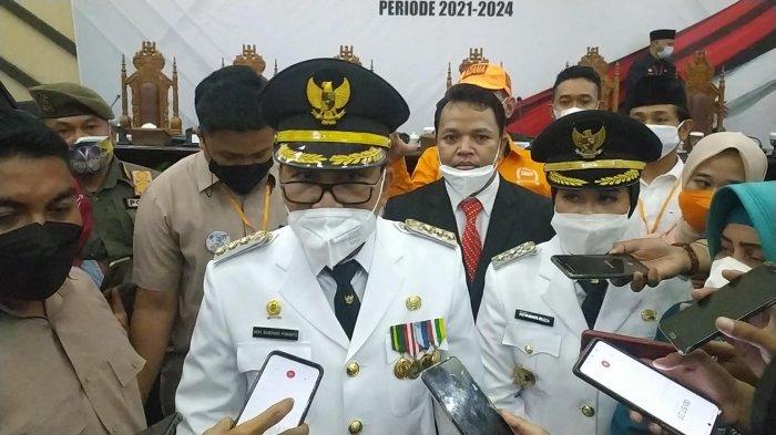 Walikota Makassar Moh Ramdhan Pomanto usai mengikuti paripurna di DPRD Makassar beberapa waktu lalu. (Int)