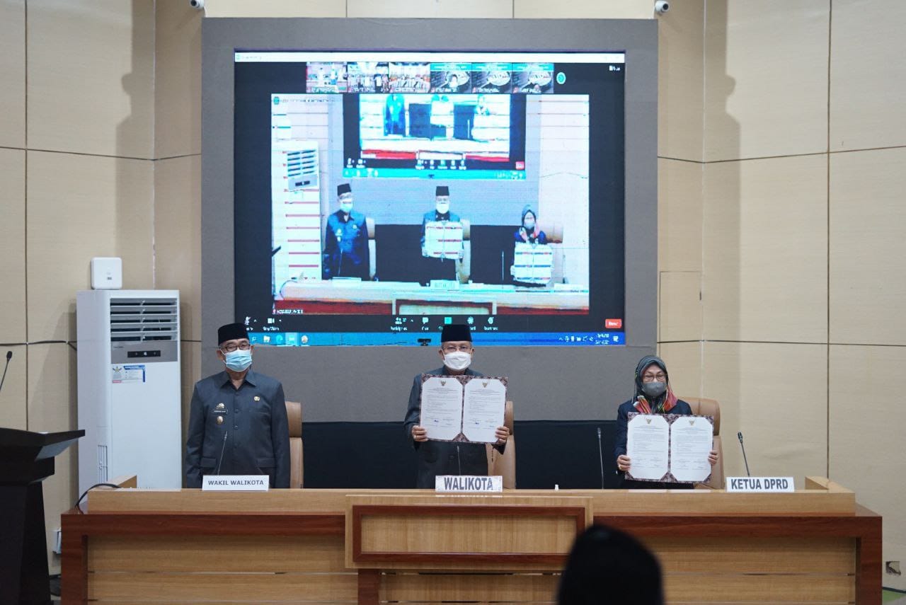 Walikota Parepare Taufan Pawe sukses antarkan Pemkot Parepare meraih predikat opini WTP dari BKP, Selasa 11 Mei 2021. (Ist)
