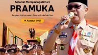 Walikota Parepare mengucapkan selamat Hari Pramuka, Sabtu 14 Agustus 2021. (Ist) Walikota Parepare mengucapkan selamat Hari Pramuka, Sabtu 14 Agustus 2021. (Ist)