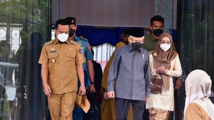 Wapres Ma'ruf Amin melakukan kunjungan kerja ke Makassar, Senin 31 Januari 2022. (Int)