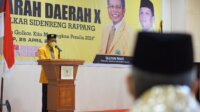 Zulkifli Zain terpilih secara akamasi memimpin Golkar Sidrap, Minggu 25 April 2021. (Ist)