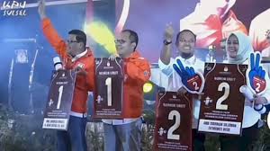 KPU Sulsel menggelar rapat pleno terbuka pengundian dan penetapan nomor urut pasangan calon (Paslon) di Hotel Claro Makassar pada Senin (23/08/2024). (Ist)