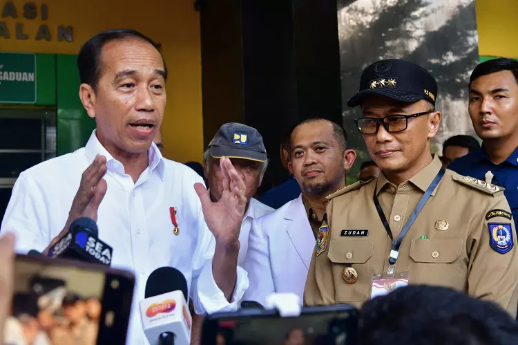 Jokowi meninjau RSUD Sinjai, Kamis 4 Juli 2024. (Ist)