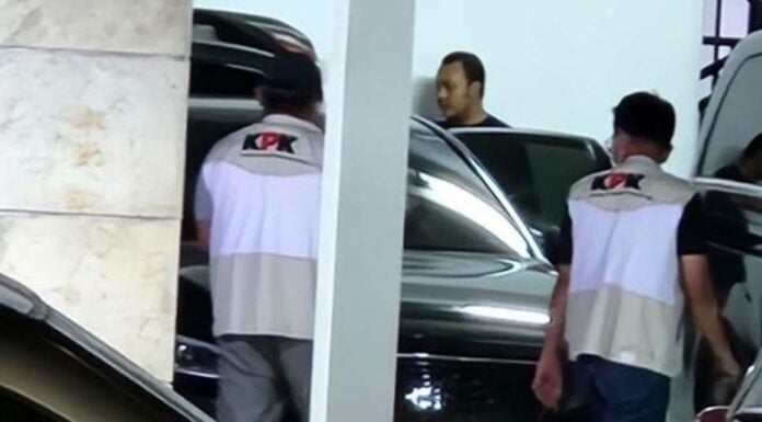 Rumah dinas Mentan di Jakarta saat digeledah petugas KPK akhir pekan lalu. (Ist)